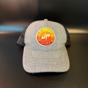 Dude Perfect Trucker Hat Gray Black OSFA Snapback‎ Cap Frisco TX USA
